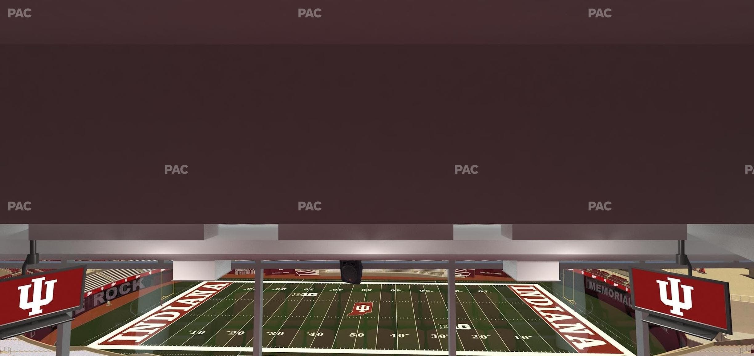 Memorial Stadium - Indiana - Section Club 403 Seat View