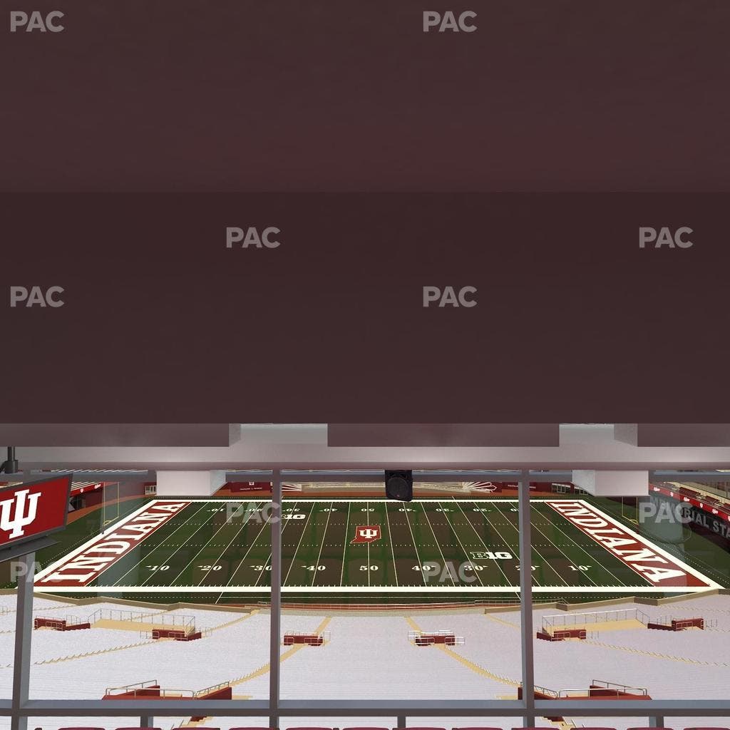 Memorial Stadium - Indiana - Section Club 404 Seat View