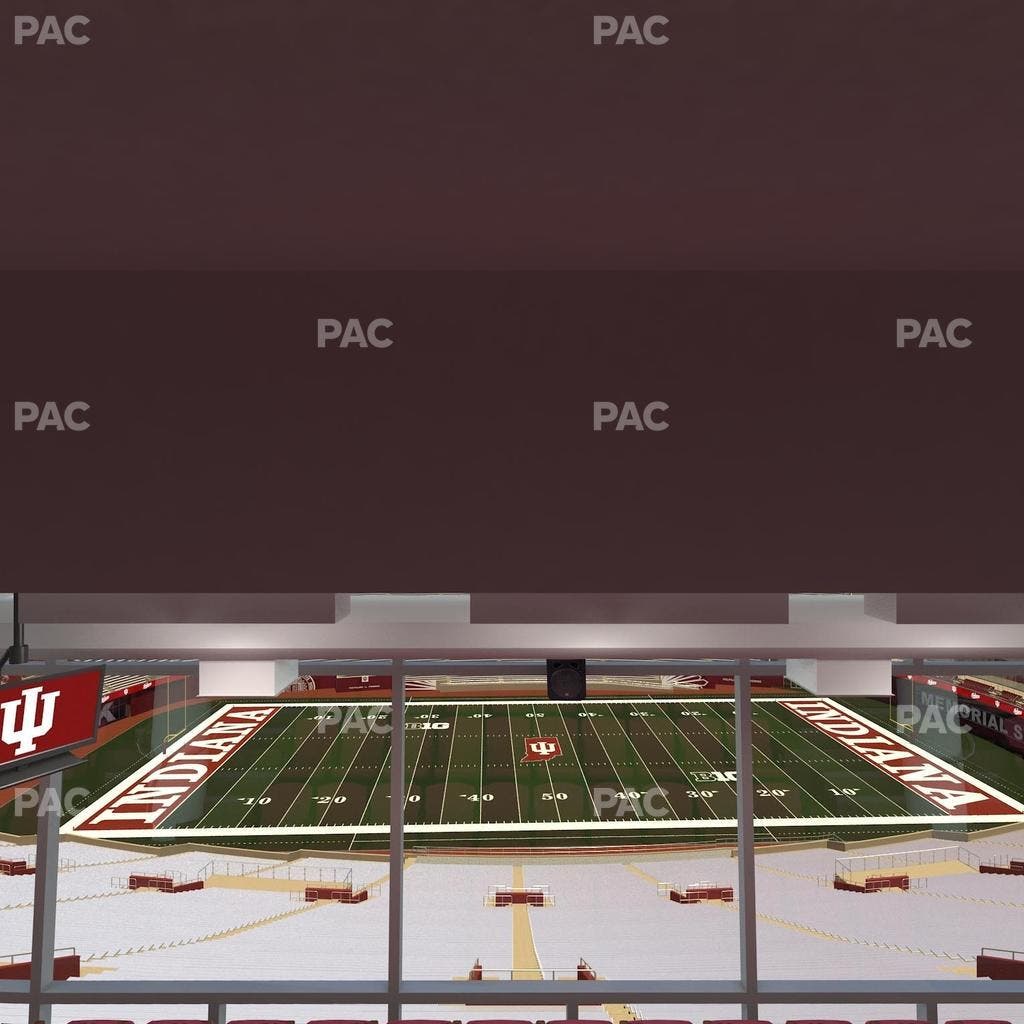 Memorial Stadium - Indiana - Section Club 405 Seat View