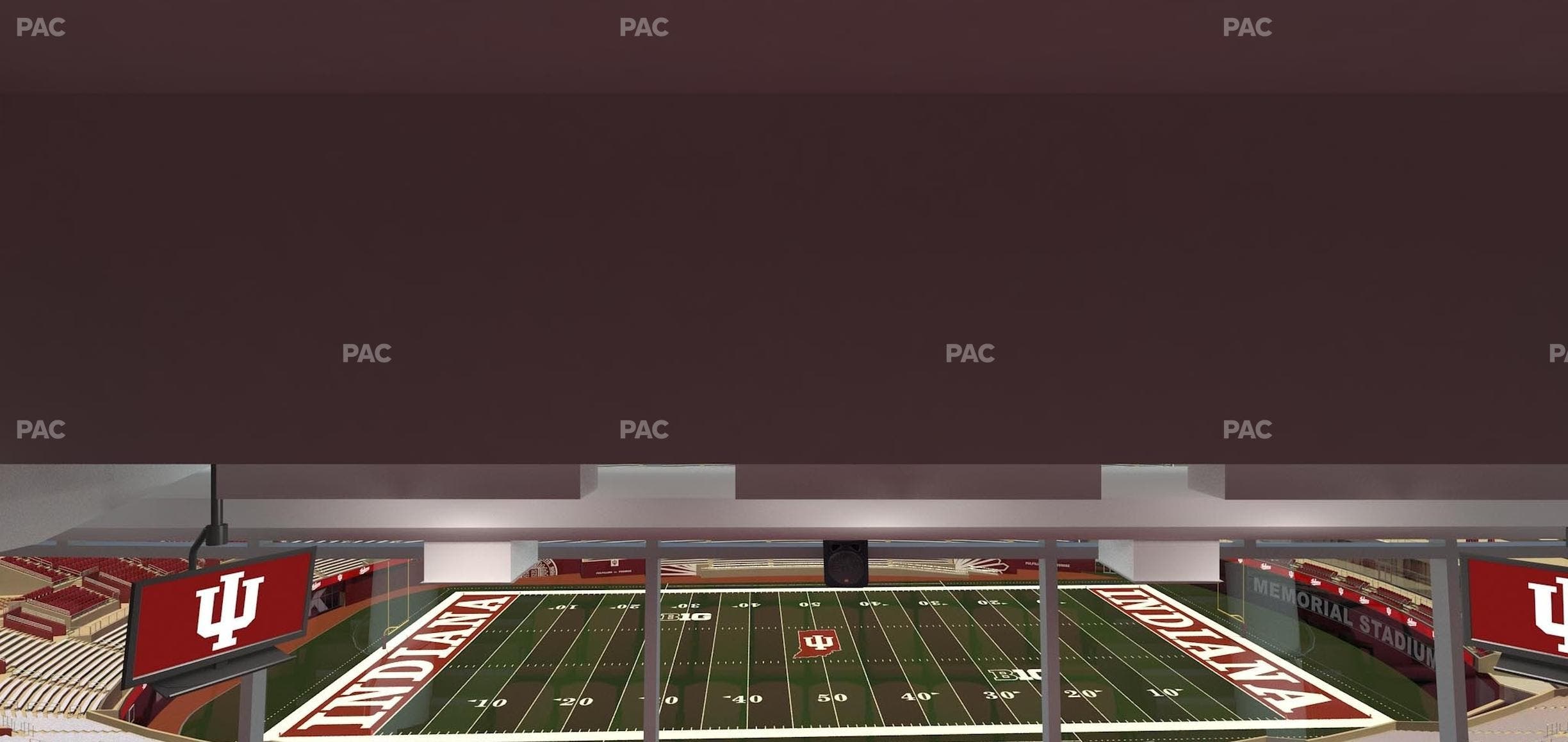 Memorial Stadium - Indiana - Section Club 405 Seat View