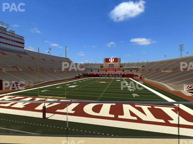 Memorial Stadium - Indiana - Section Suite 34 Seat View