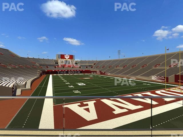 Memorial Stadium - Indiana - Section Suite 40 Seat View