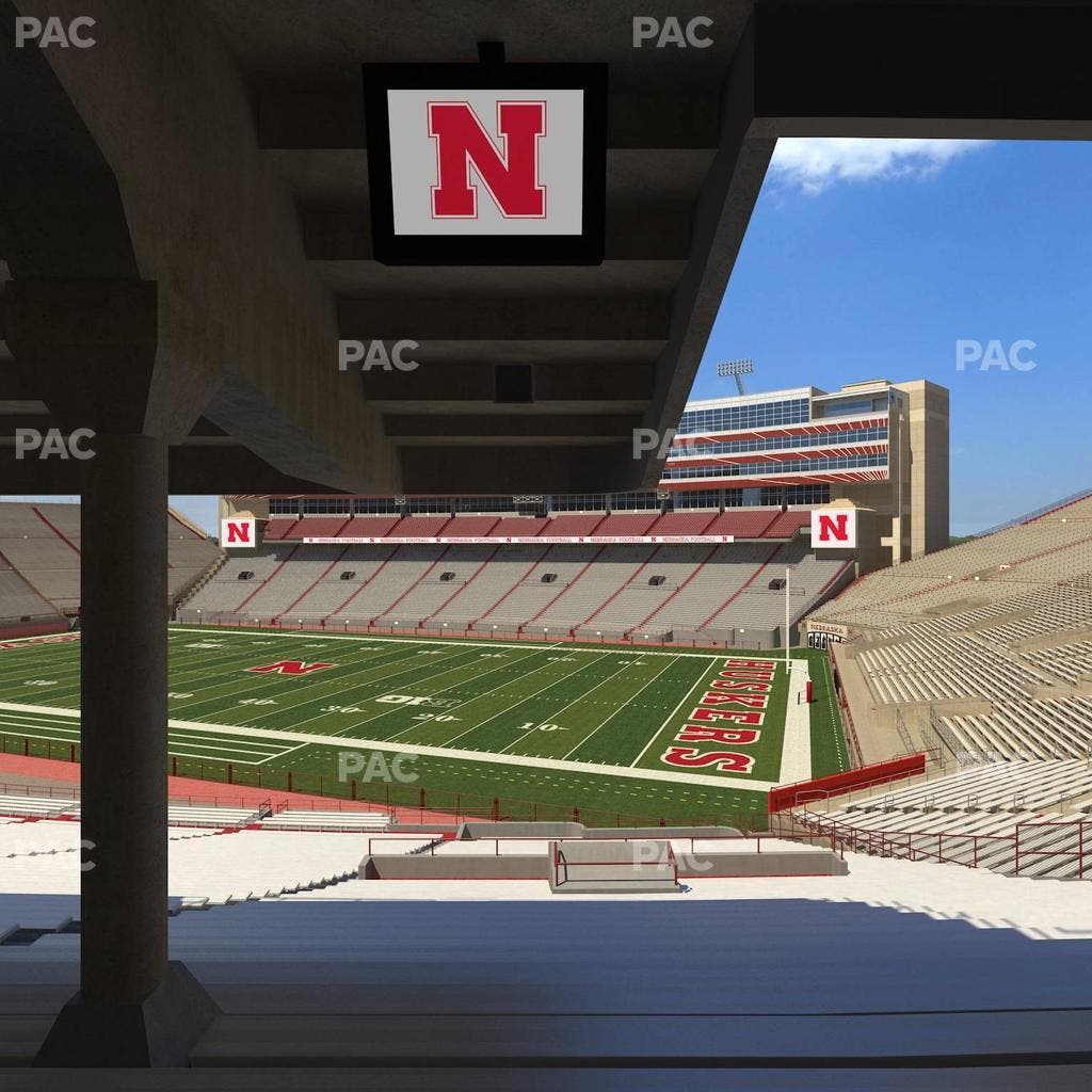 Memorial Stadium Nebraska - Section 1 Seat View