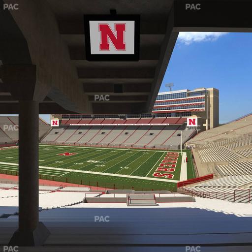 Memorial Stadium Nebraska - Section 1 Seat View