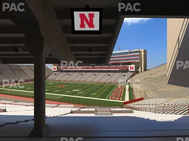 Memorial Stadium Nebraska - Section 1 Seat View