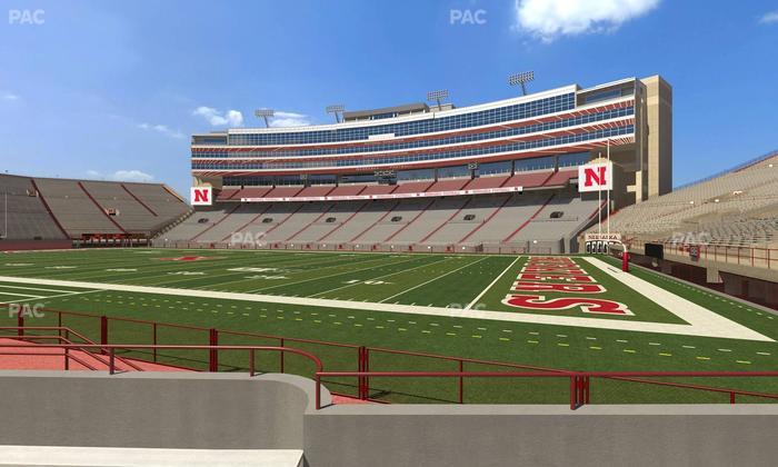 Memorial Stadium Nebraska - Section 1 Seat View