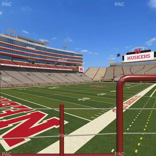 Memorial Stadium Nebraska - Section 14 D Seat View