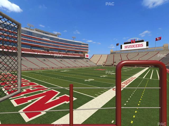 Memorial Stadium Nebraska - Section 14 D Seat View