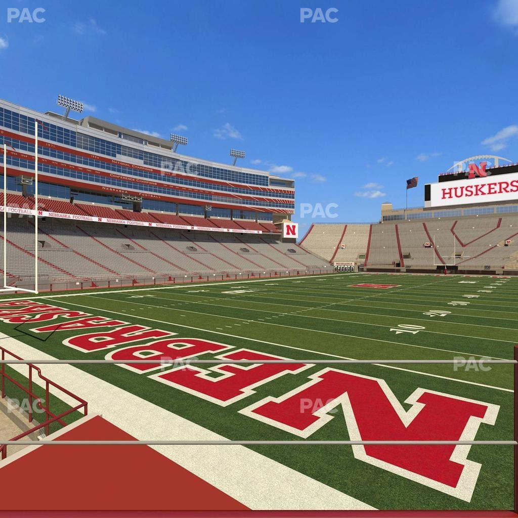 Memorial Stadium Nebraska - Section 14 D Seat View