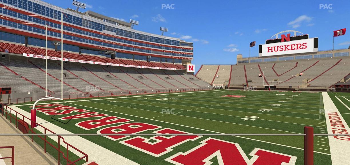 Memorial Stadium Nebraska - Section 14 D Seat View