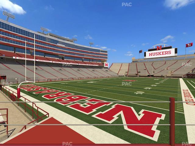 Memorial Stadium Nebraska - Section 14 D Seat View Memorial Stadium Nebraska - Section 14 D Seat View
