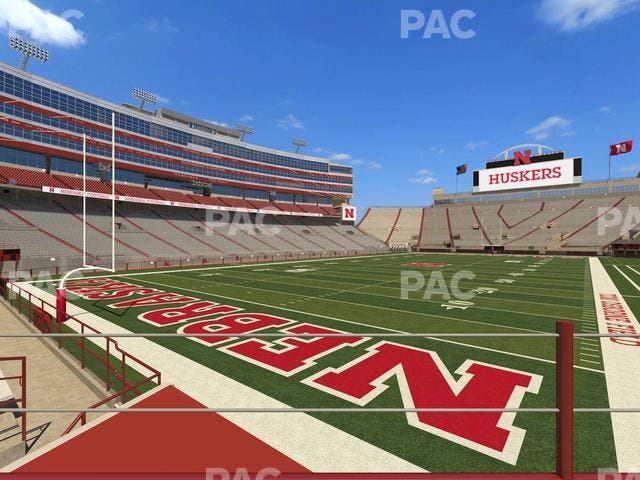 Memorial Stadium Nebraska - Section 14 D Seat View