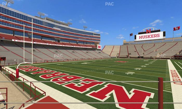 Memorial Stadium Nebraska - Section 14 D Seat View