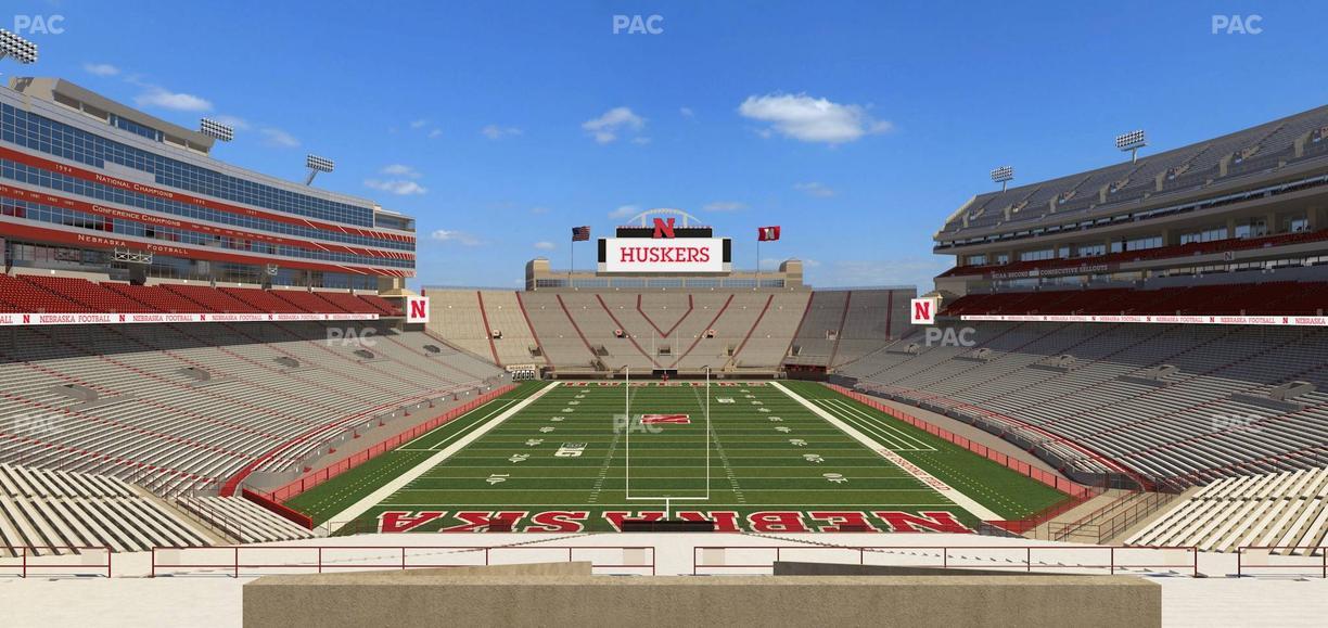 Memorial Stadium Nebraska - Section 16 B Seat View