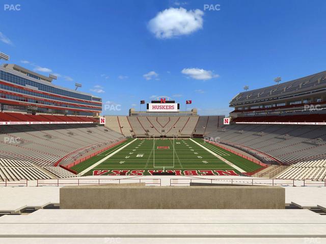 Memorial Stadium Nebraska - Section 16 B Seat View Memorial Stadium Nebraska - Section 16 B Seat View