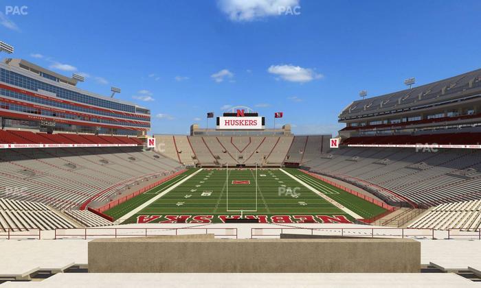 Memorial Stadium Nebraska - Section 16 B Seat View