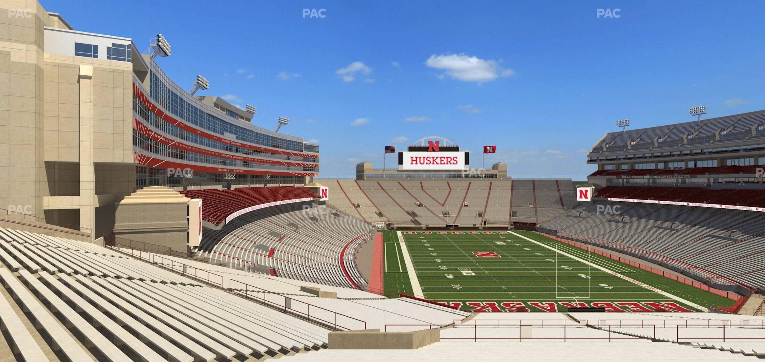 Memorial Stadium Nebraska - Section 17 Seat View
