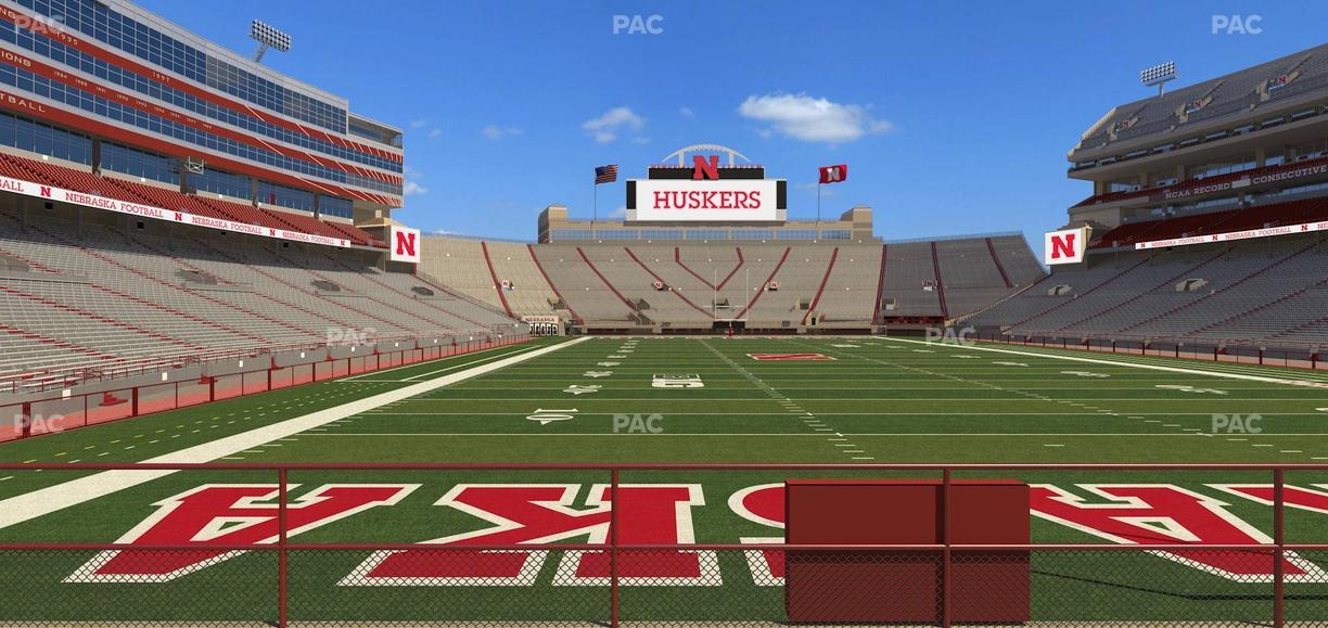 Memorial Stadium Nebraska - Section 17 Seat View