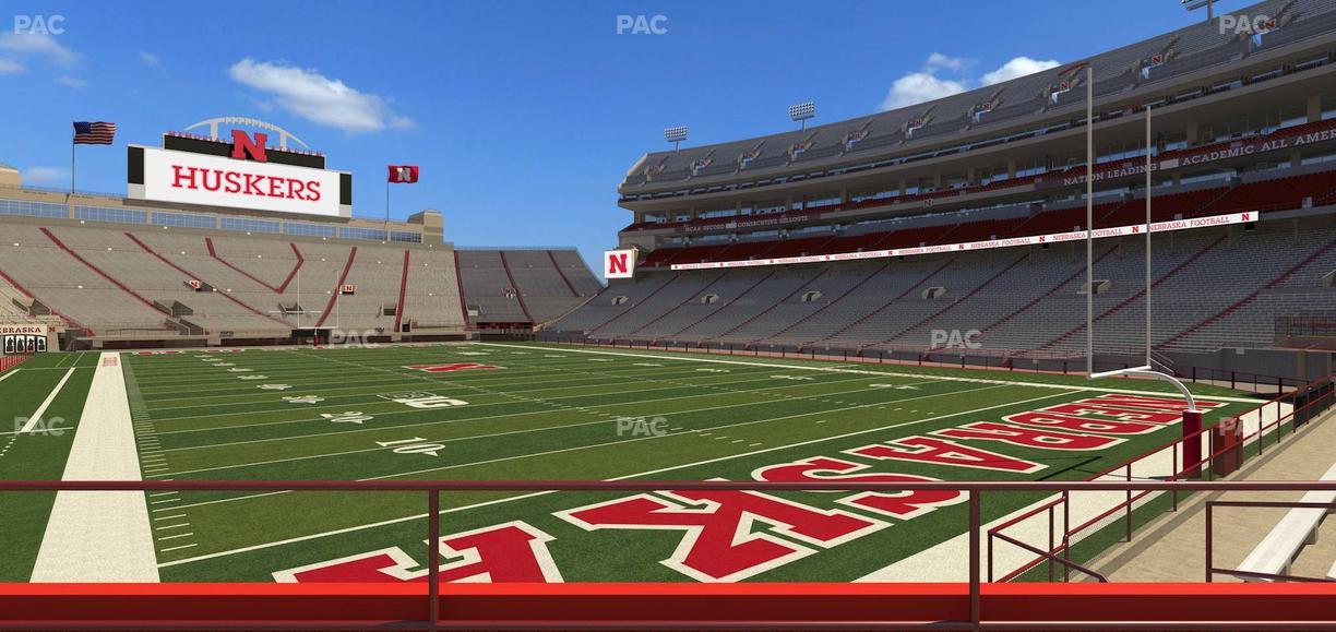 Memorial Stadium Nebraska - Section 18 Seat View