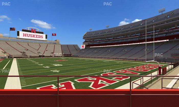 Memorial Stadium Nebraska - Section 18 Seat View