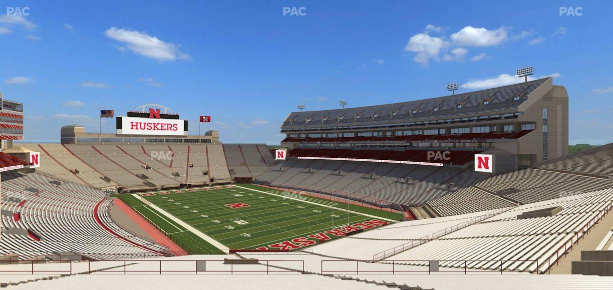 Memorial Stadium Nebraska - Section 19 Seat View