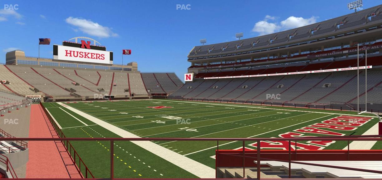 Memorial Stadium Nebraska - Section 19 Seat View