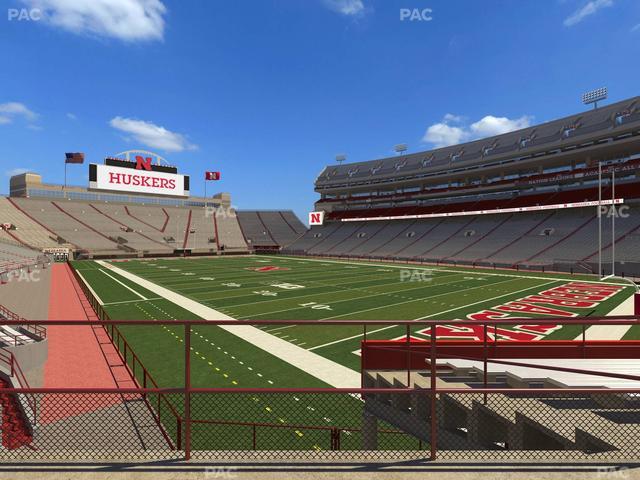 Memorial Stadium Nebraska - Section 19 Seat View