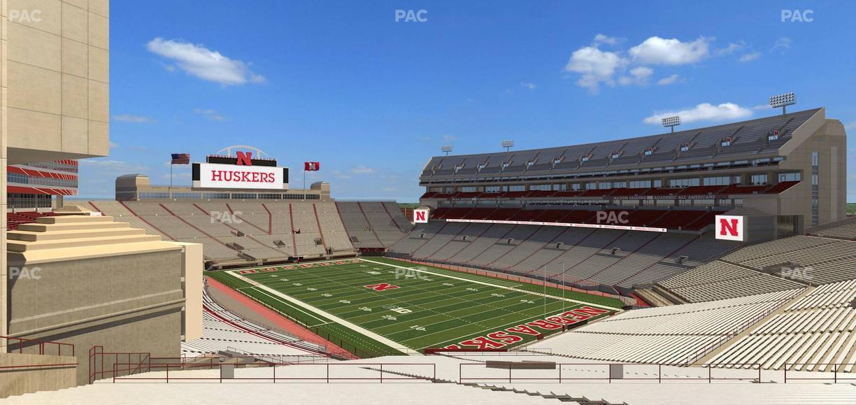 Memorial Stadium Nebraska - Section 20 Seat View
