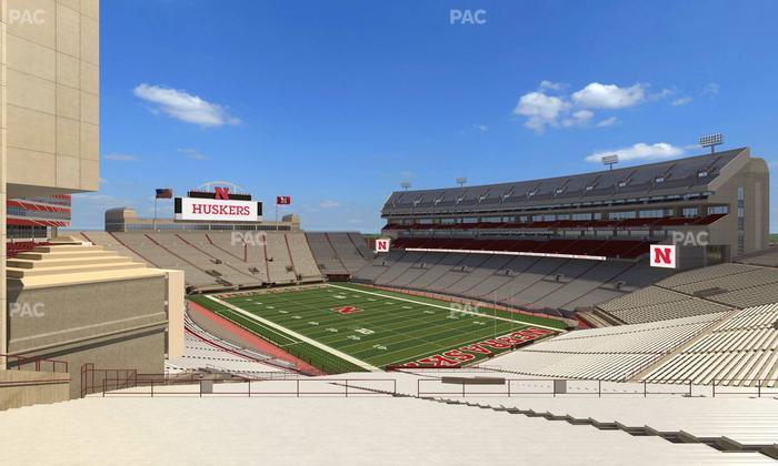 Memorial Stadium Nebraska - Section 20 Seat View