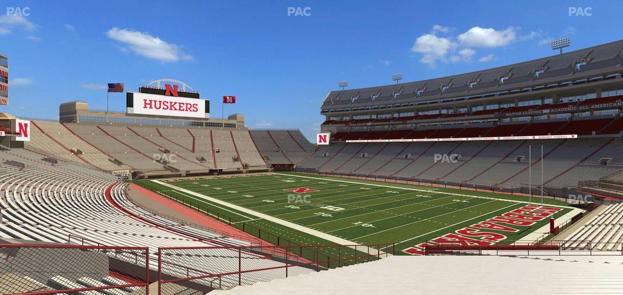 Memorial Stadium Nebraska - Section 20 Seat View