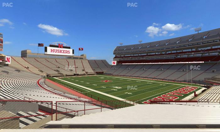 Memorial Stadium Nebraska - Section 20 Seat View