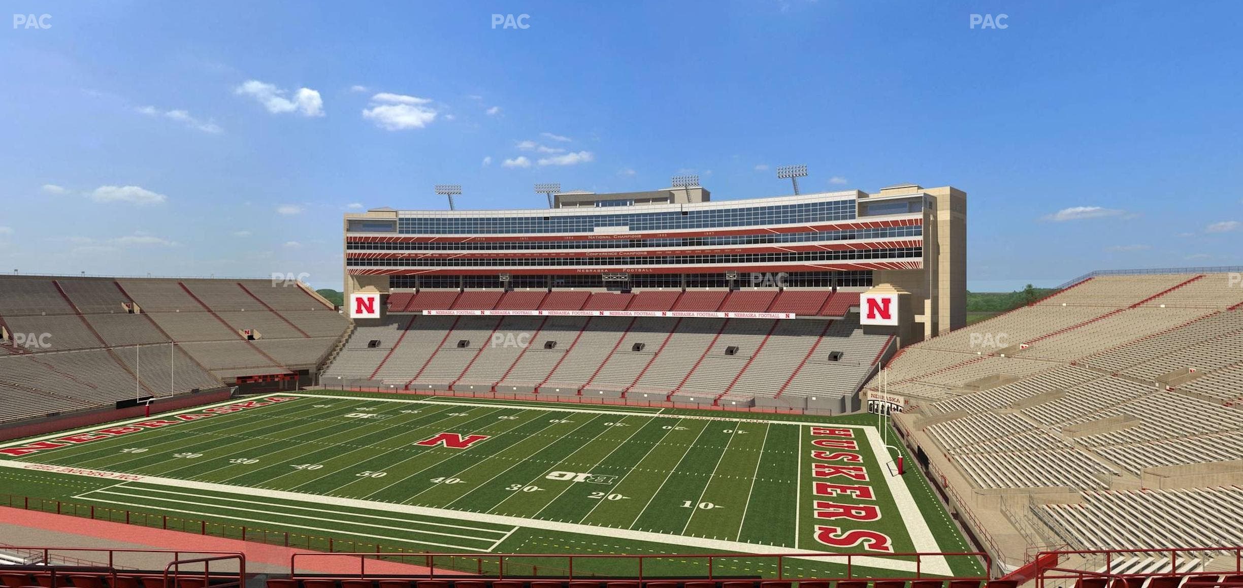 Memorial Stadium Nebraska - Section 202 Seat View