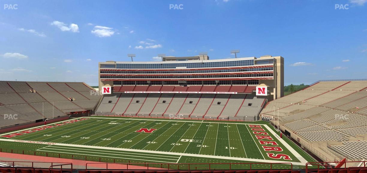 Memorial Stadium Nebraska - Section 203 Seat View