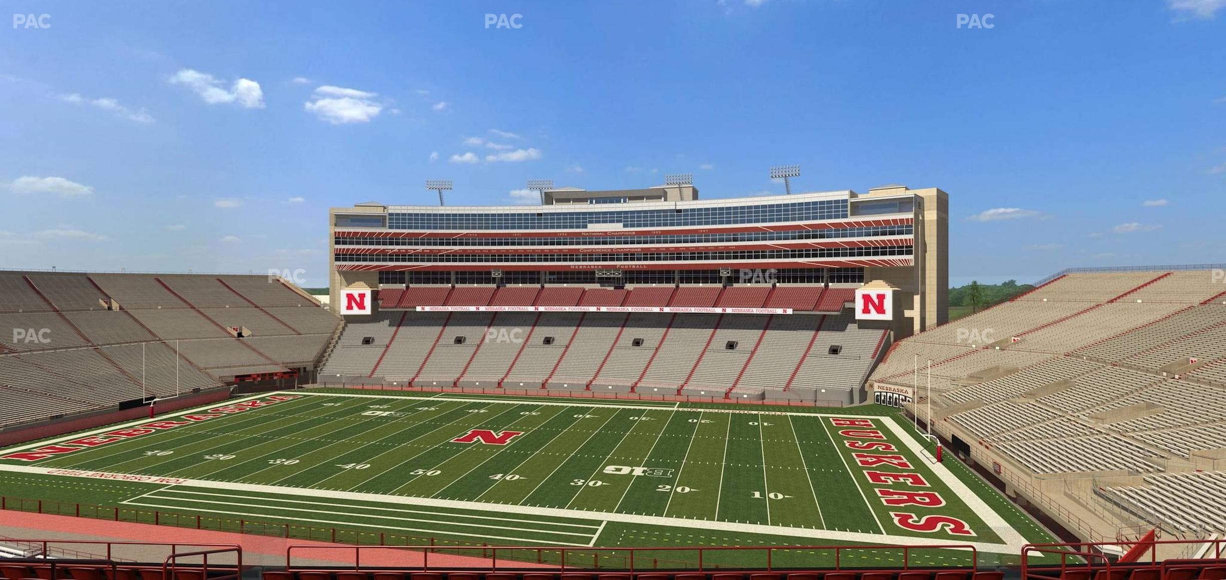 Memorial Stadium Nebraska - Section 203 Seat View
