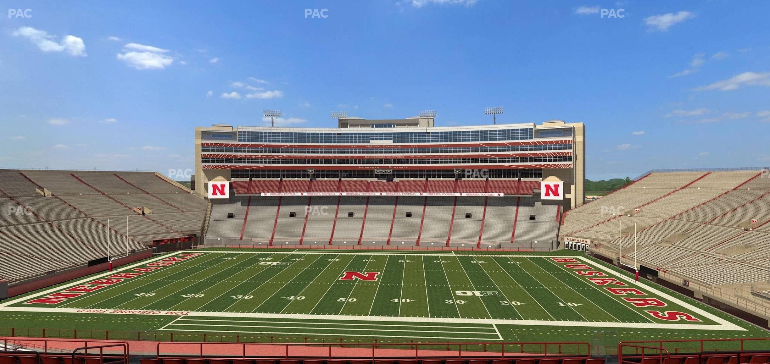 Memorial Stadium Nebraska - Section 205 Seat View