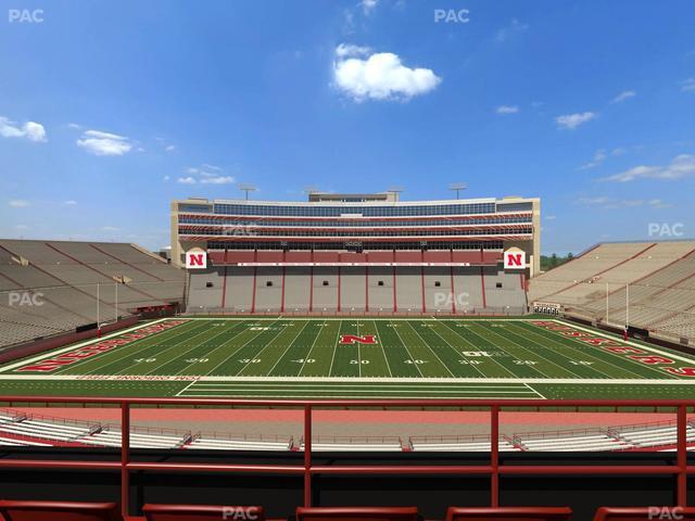 Memorial Stadium Nebraska - Section 206 Seat View