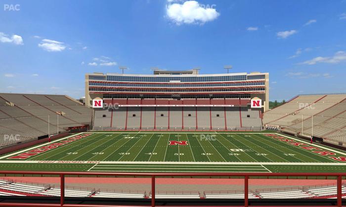Memorial Stadium Nebraska - Section 206 Seat View