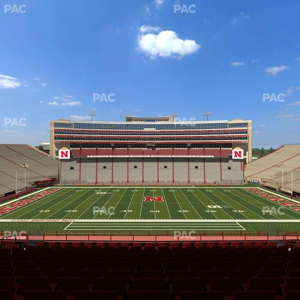 Memorial Stadium Nebraska - Section 206 Seat View