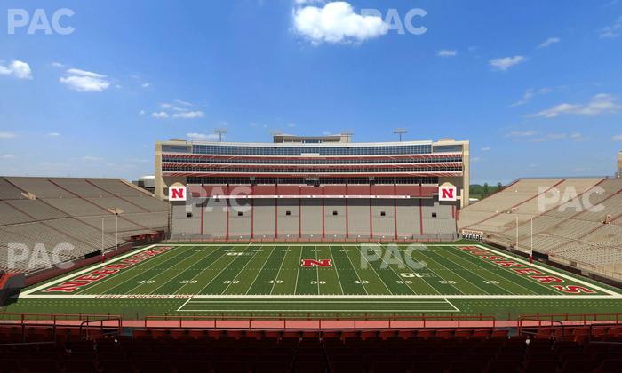 Memorial Stadium Nebraska - Section 206 Seat View