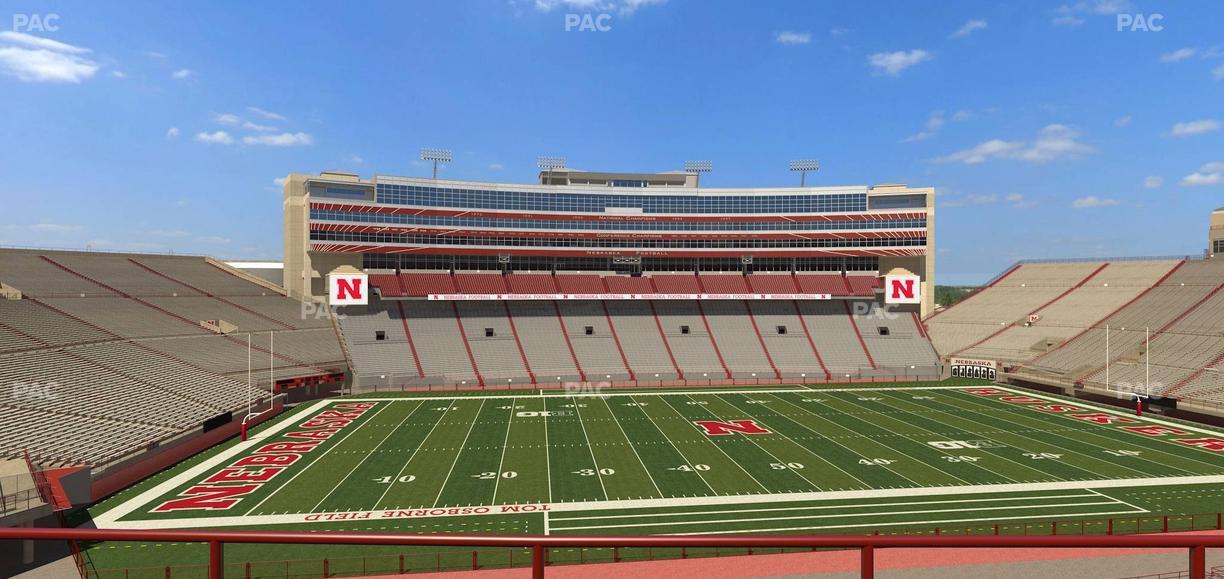 Memorial Stadium Nebraska - Section 208 Seat View