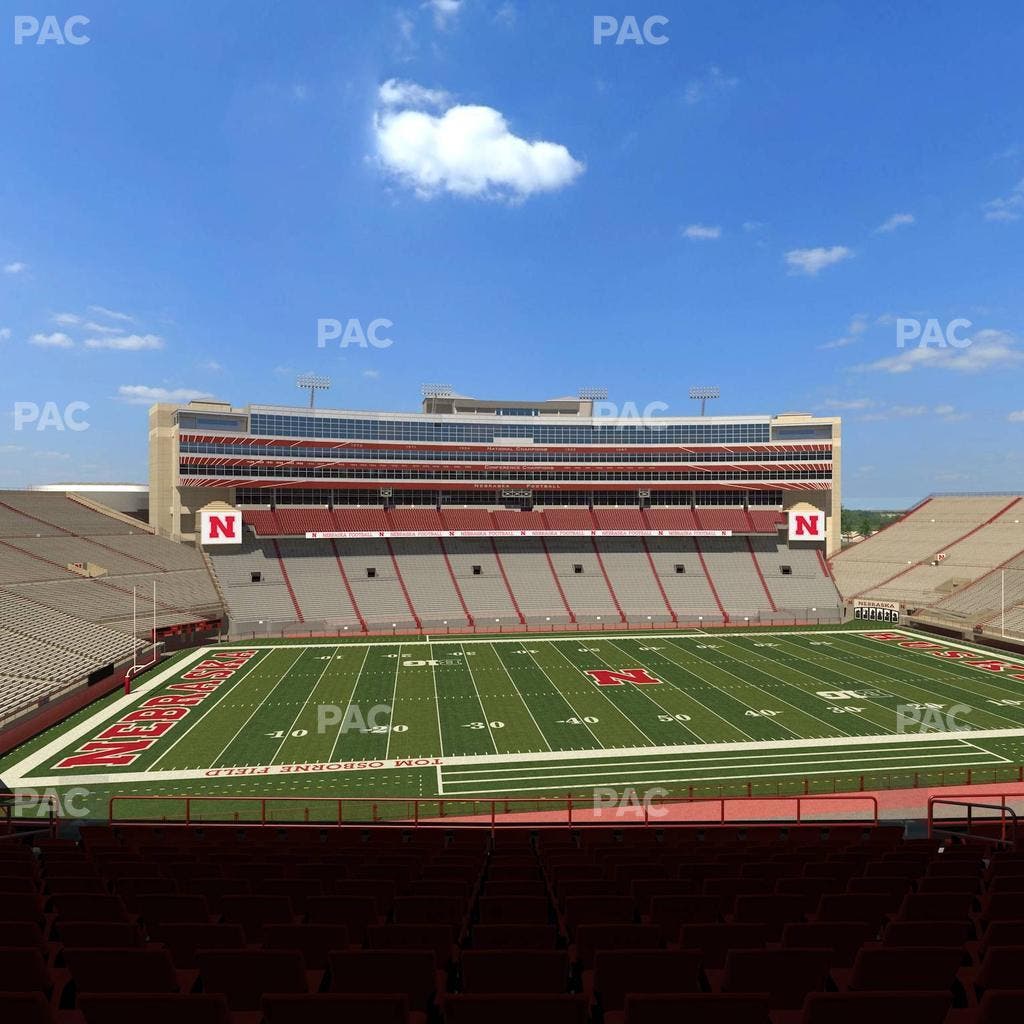 Memorial Stadium Nebraska - Section 208 Seat View