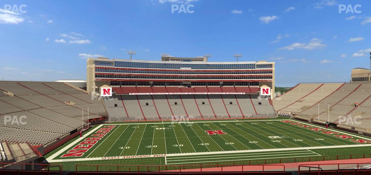 Memorial Stadium Nebraska - Section 208 Seat View