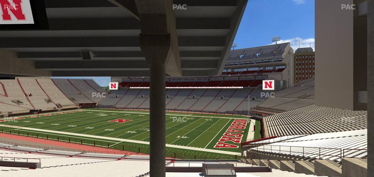 Memorial Stadium Nebraska - Section 21 Seat View