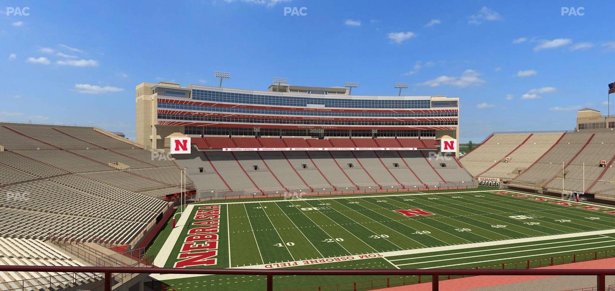 Memorial Stadium Nebraska - Section 210 Seat View