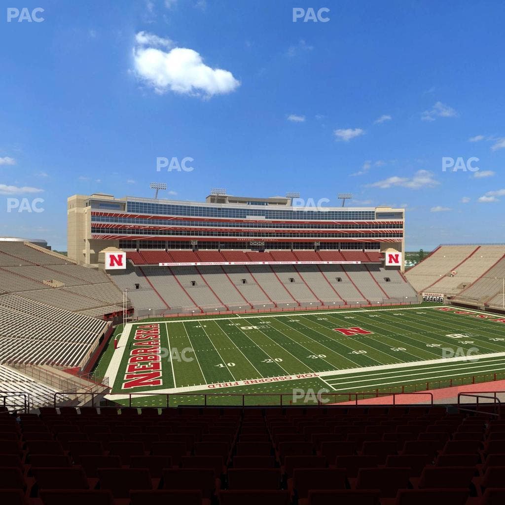 Memorial Stadium Nebraska - Section 210 Seat View