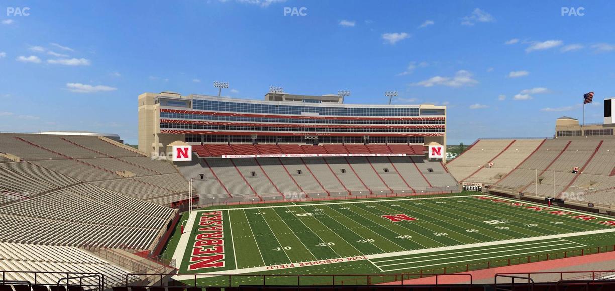 Memorial Stadium Nebraska - Section 210 Seat View