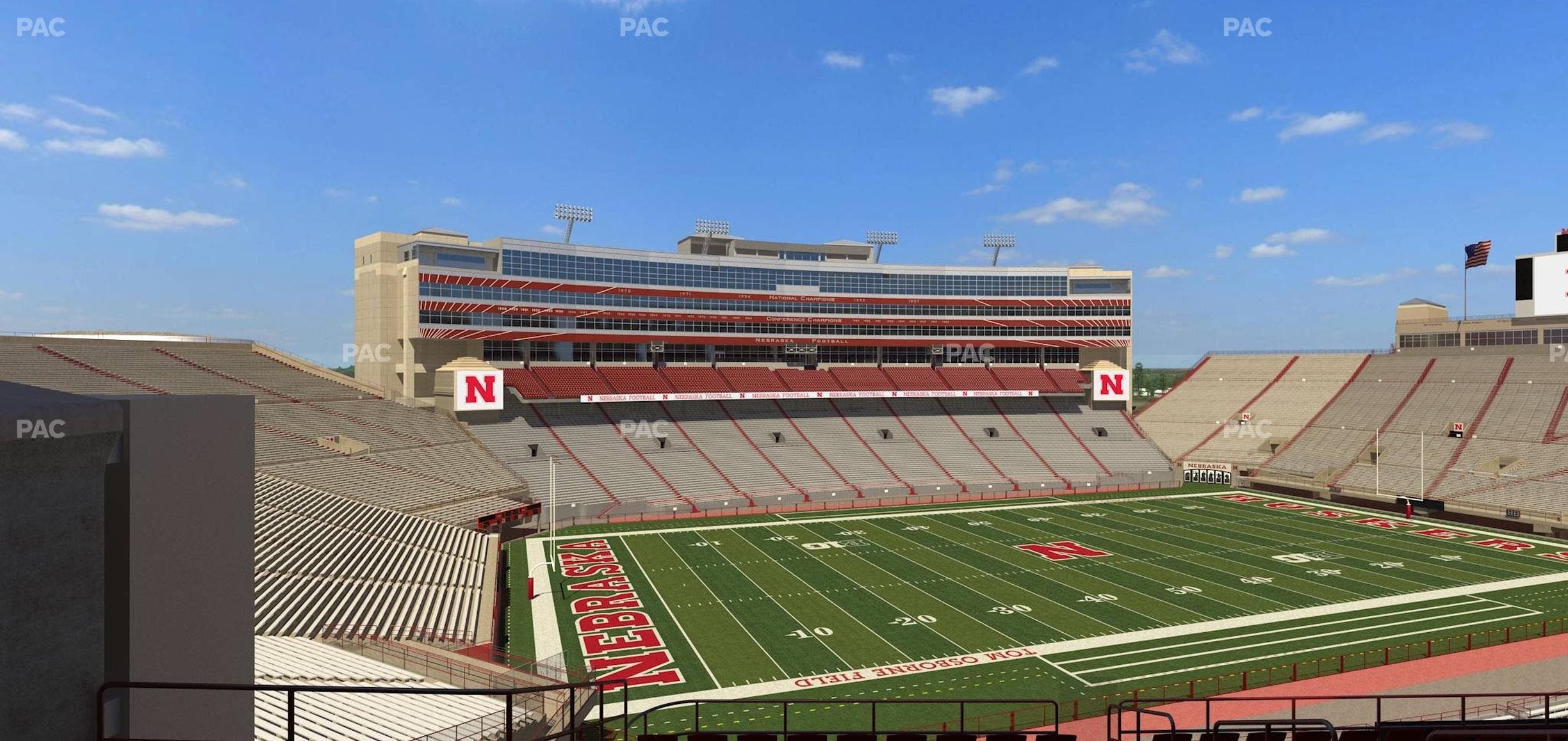 Memorial Stadium Nebraska - Section 211 Seat View