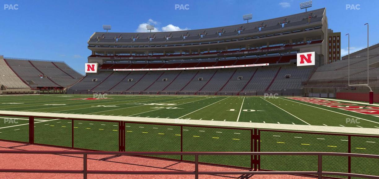 Memorial Stadium Nebraska - Section 22 Seat View