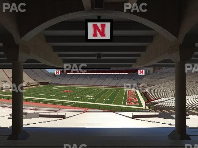 Memorial Stadium Nebraska - Section 22 Seat View