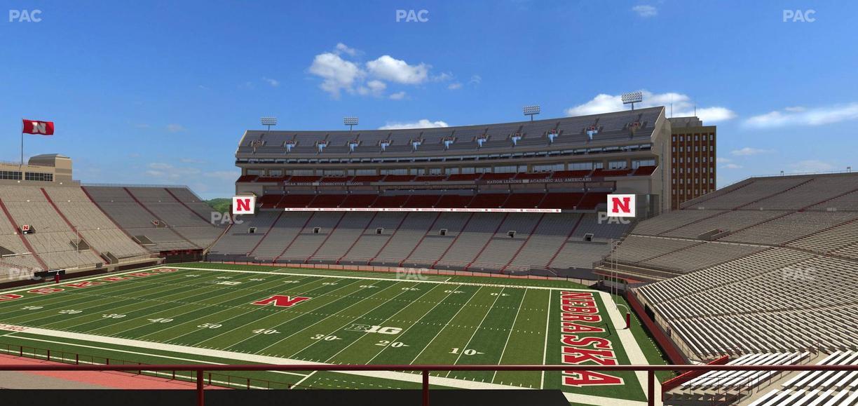 Memorial Stadium Nebraska - Section 222 Seat View